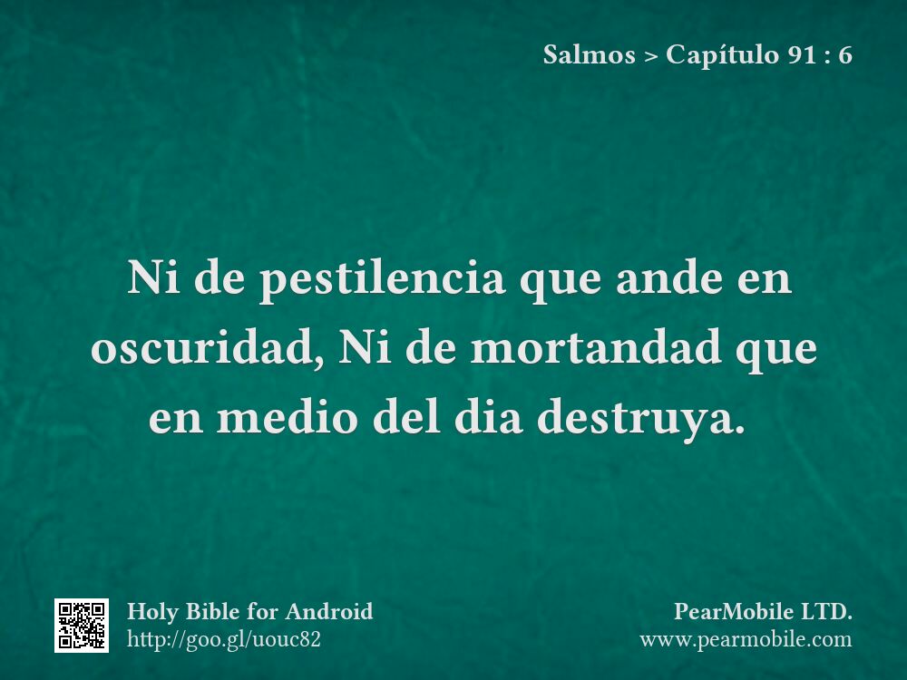 Salmos, Capítulo 91:6